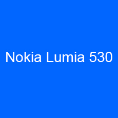 Nokia Rock = Nokia Lumia 530