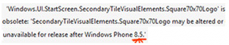 Windows Phone SDK 8.1 намекает на Windows Phone 8.5