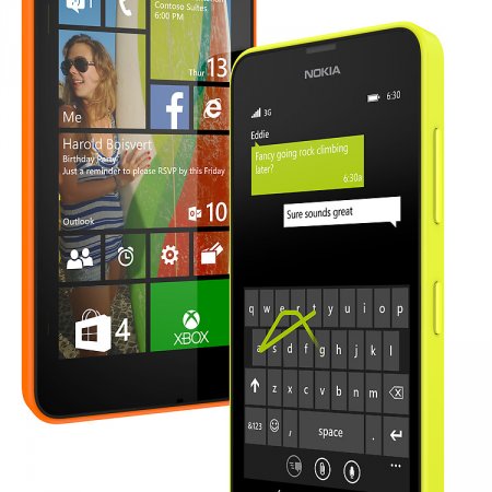 Nokia Lumia 630 и Nokia Lumia 635 представили на конференции Build 2014