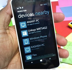 Device Hub - приложение для смартфонов с обновлением Lumia Cyan