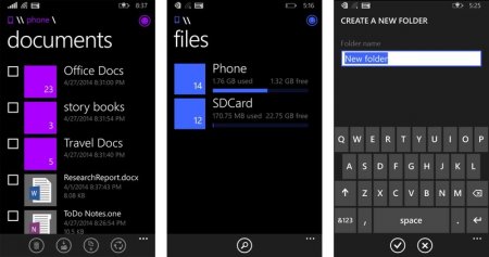 Файловый менеджер от Microsoft для Windows Phone 8.1 появится в июне