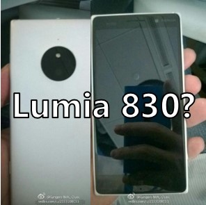 Первая информация о Nokia Lumia 830