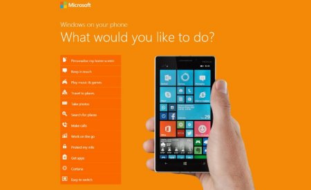 Microsoft запустила новый сайт о Windows Phone