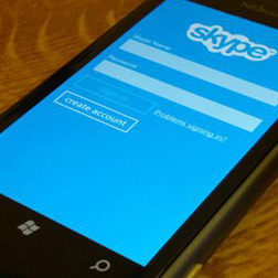 На Windows Phone 7 приложения Skype больше нет