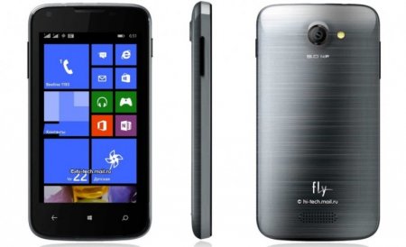 Fly Era Windows – первый смартфон на Windows Phone от Fly