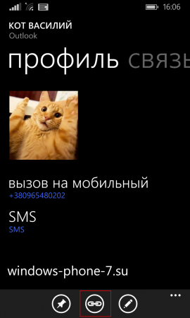 Как совершить вызов в Skype со стандартной «звонилки» на Windows Phone 8.1?