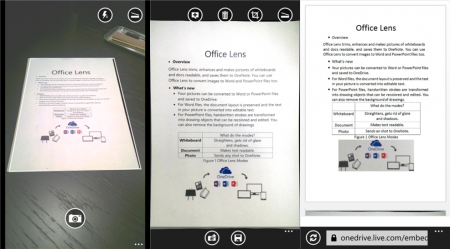 Приложение Office Lens для Windows Phone получило крупное обновление