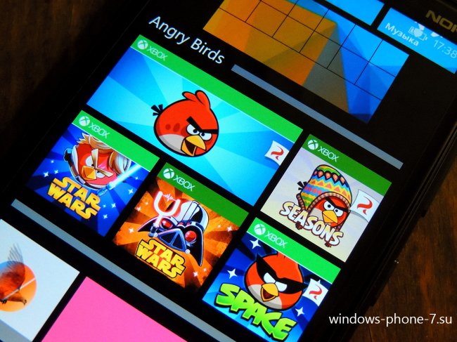 Игры серии Angry Birds стали временно бесплатными для Windows Phone 8