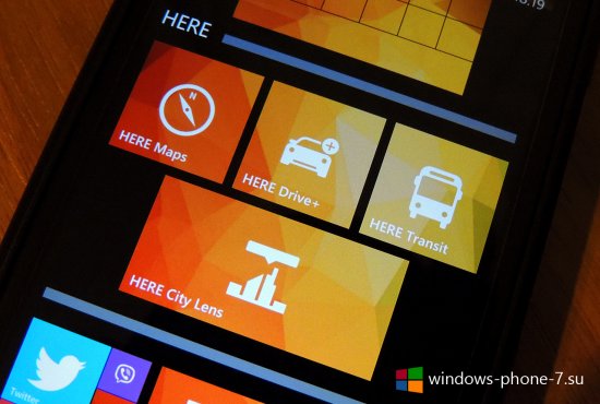 Nokia обновила приложения HERE для Windows Phone 8