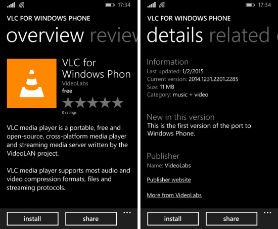 [Слухи] Разработчики VLC для Windows Phone готовы выпустить публичную версию