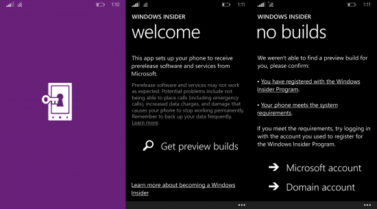 Приложение Phone Insider было переименовано в Windows Insider