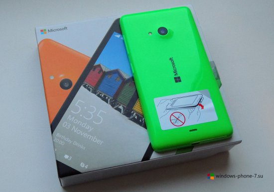 Новое обновление прошивки доступно для Microsoft Lumia 535