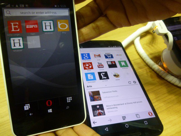 Opera представила свой обновлённый браузер для Windows Phone