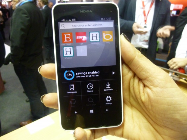 Opera представила свой обновлённый браузер для Windows Phone