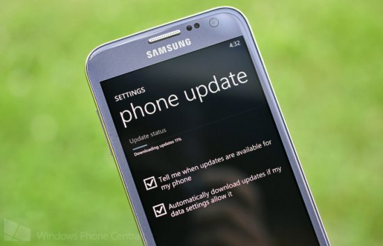 Для Samsung ATIV S доступно обновление с версией прошивки 2424.15.3.2