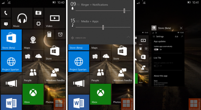 Подборка скриншотов Windows 10 Mobile Build 10134 попала в Сеть