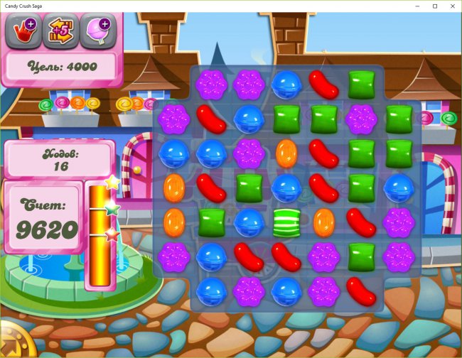 Candy Crush Saga теперь можно скачать и на Windows 10