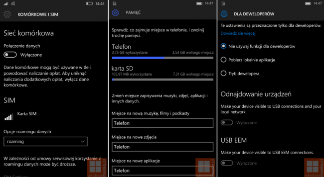 Скриншоты Windows 10 Mobile Build 10534 попали в Сеть