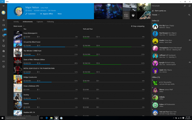 Microsoft обновила Xbox для Windows 10 и анонсировала Xbox Beta