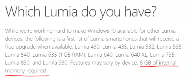 Yezz не планирует обновлять свой Billy 4 на Windows Phone до Windows 10 Mobile