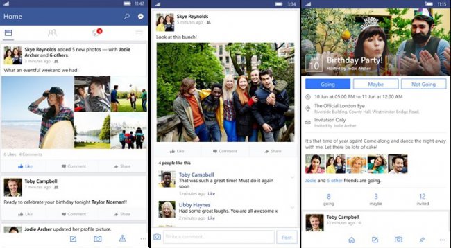 Facebook для Windows 10 Mobile получил поддержку Continuum и другие улучшения