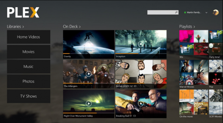 Разработчики Plex готовят универсальное приложения для Windows 10 и проводят набор тестеров