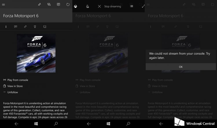 Windows 10 Mobile может получить поддержку стриминга с Xbox One