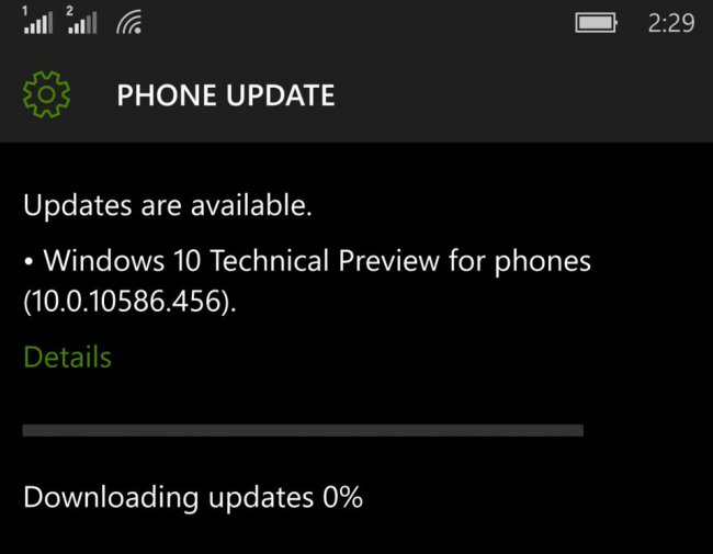 Сборка 10586.456 для Windows 10 и Windows 10 Mobile доступна в Release Preview Ring