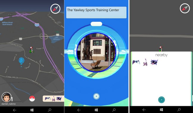 Неофициальный клиент Pokemon Go на Windows 10 Mobile возобновил свою работу