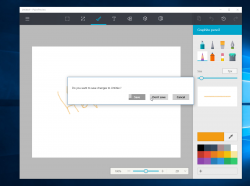 Paint для Windows 10 запечатлён на скриншотах и видео