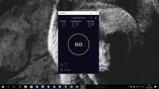Официальное приложение Speedtest вышло на Windows 10