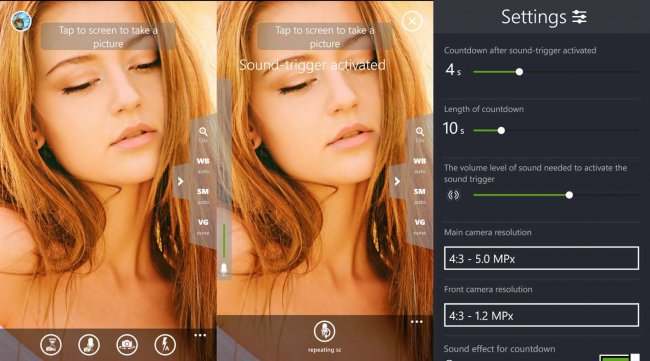 Приложение для селфи-палки на Windows Phone